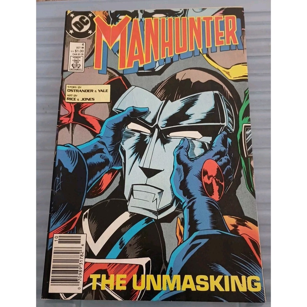 Manhunter #4 1988 DC Comics Newsstand Variant Copper Age Superheroes